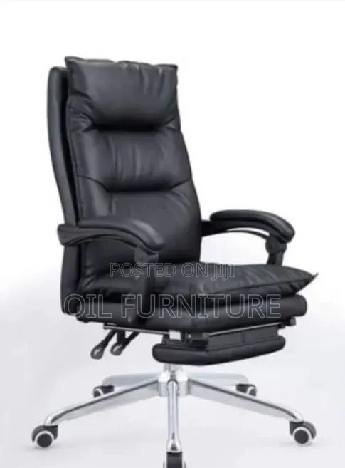 Luxury Executive Office Chair - High Back Ergonomic Leather Chair