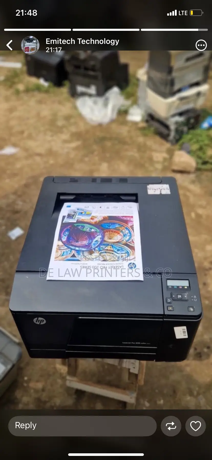 Hp Color Laserjet Pro 200