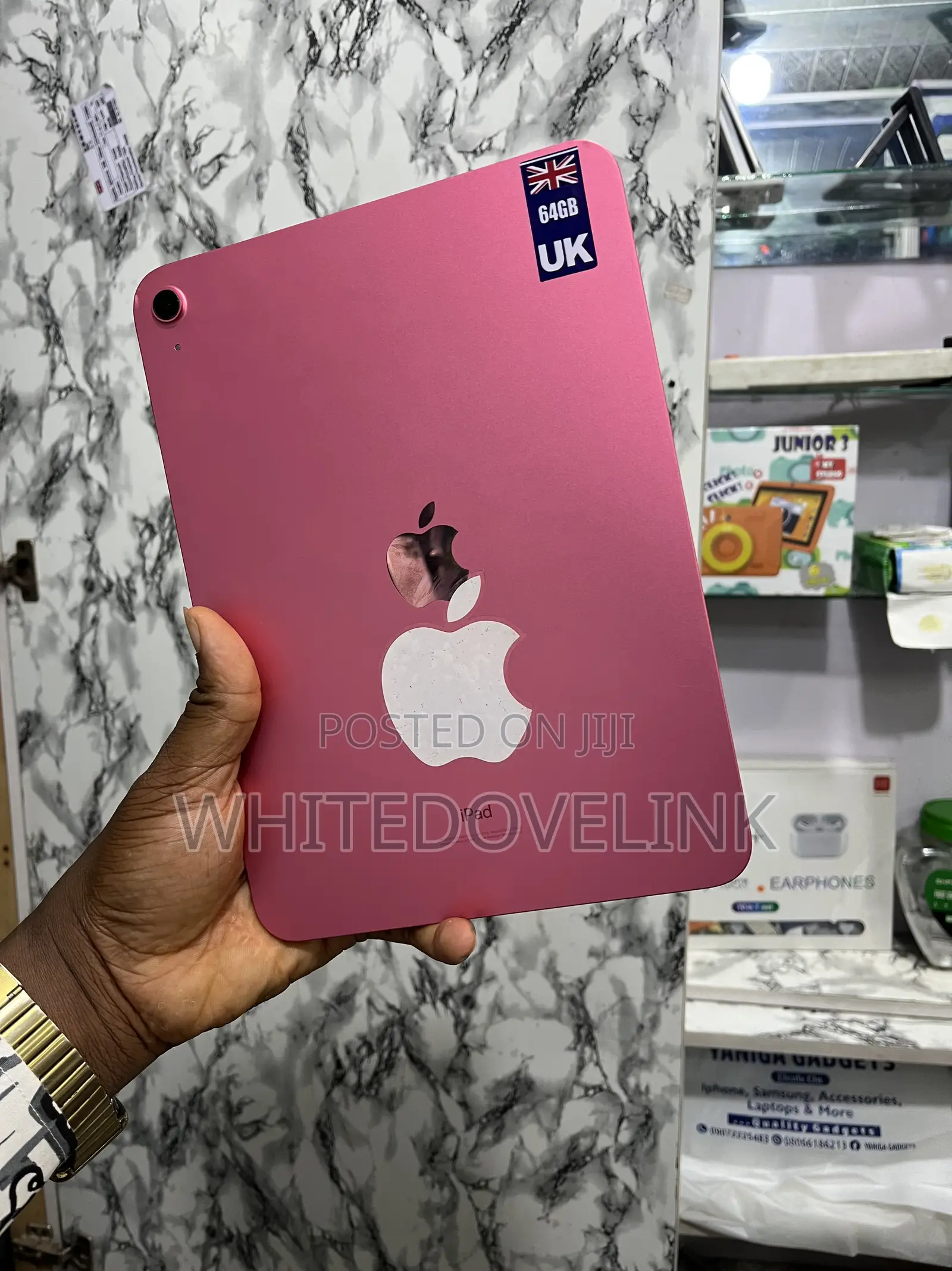 Apple iPad 10.2 (2020) Wi-Fi 64 GB Pink