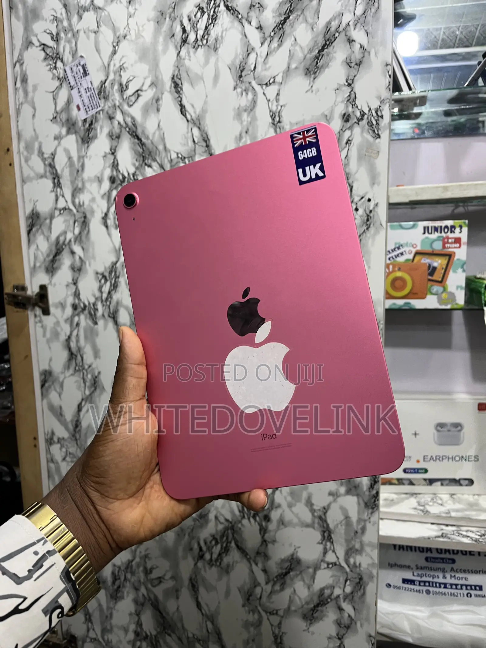 Apple iPad 10.2 (2020) Wi-Fi 64 GB Pink
