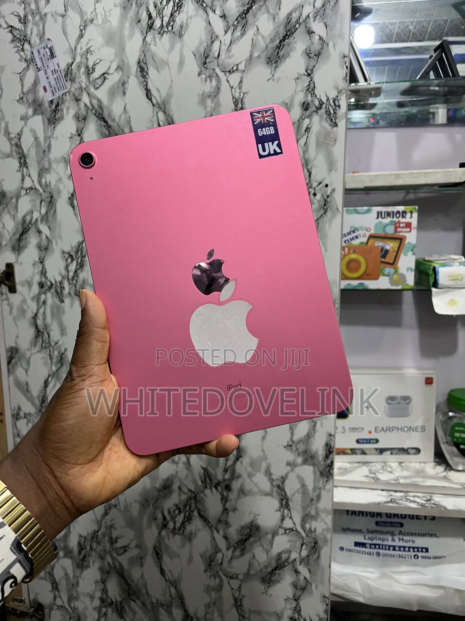 Apple iPad 10.2 (2020) Wi-Fi 64 GB Pink