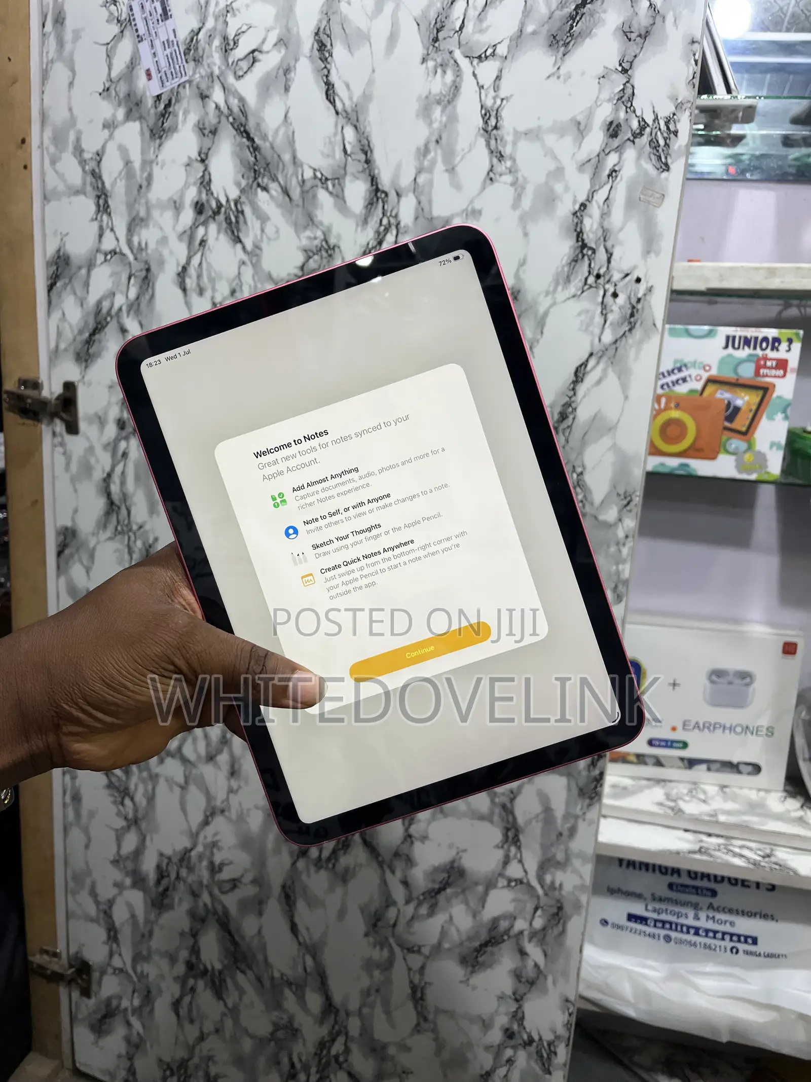 Apple iPad 10.2 (2020) Wi-Fi 64 GB Pink