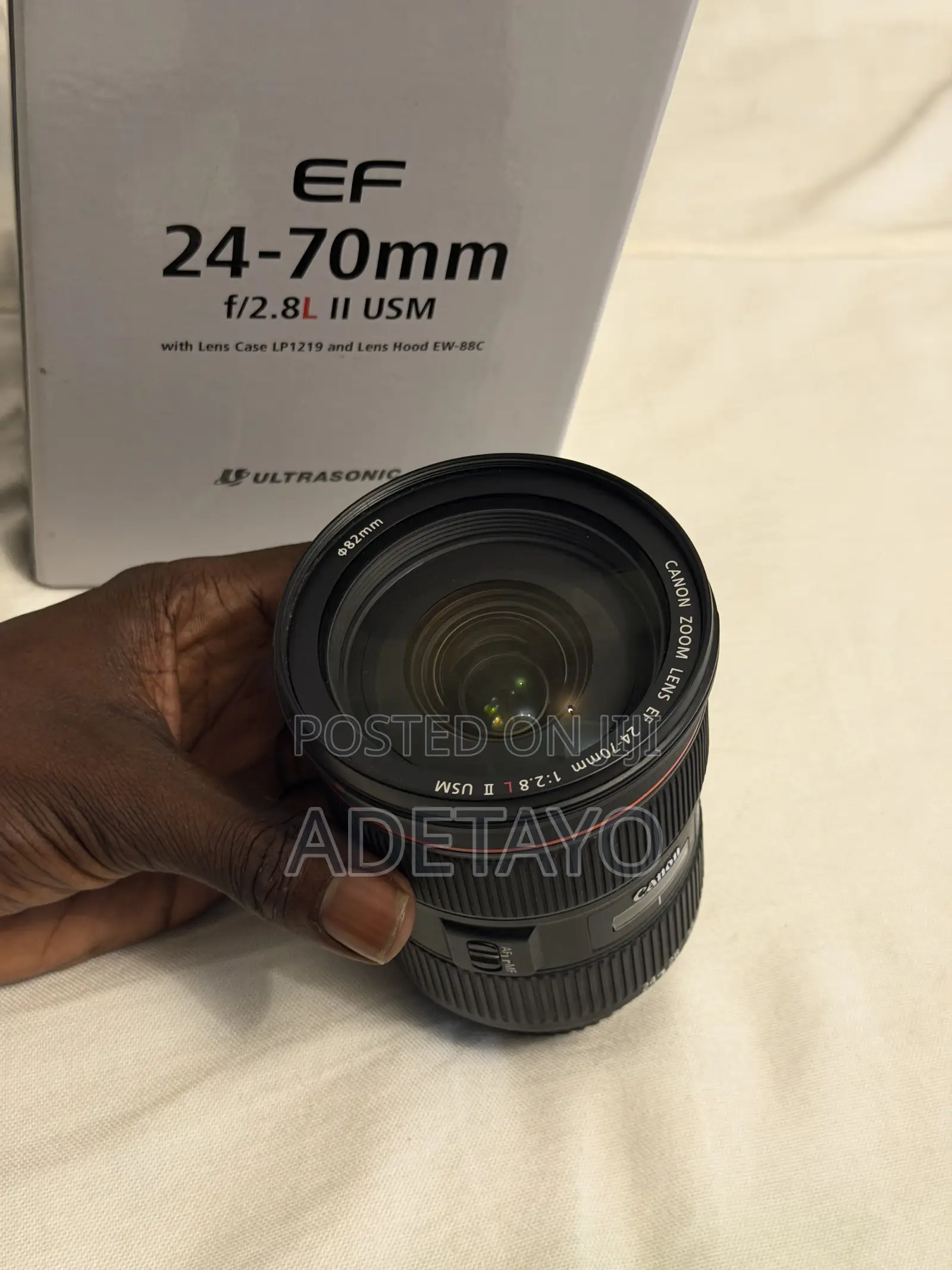Fairly Used Canon Ef 24-70 Mm F/2.8 L Usm