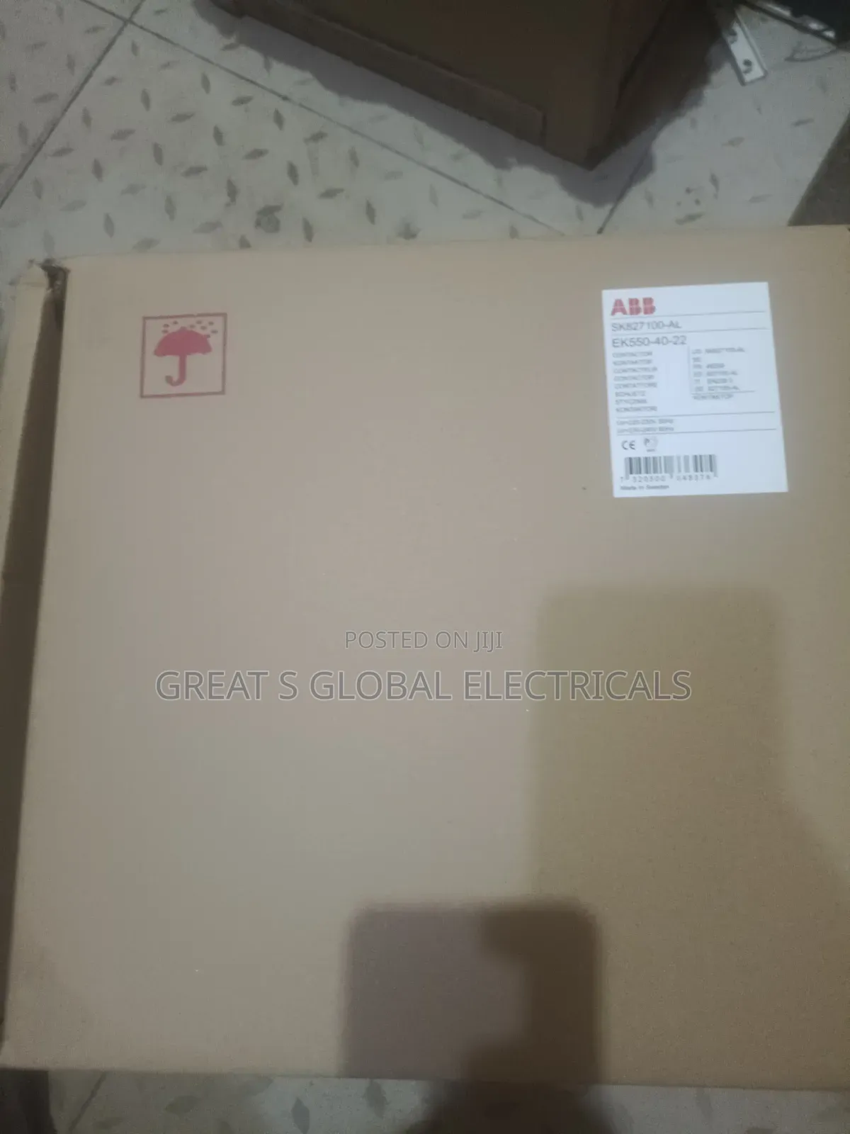 Abb Ek 550 800a Power Contactor A