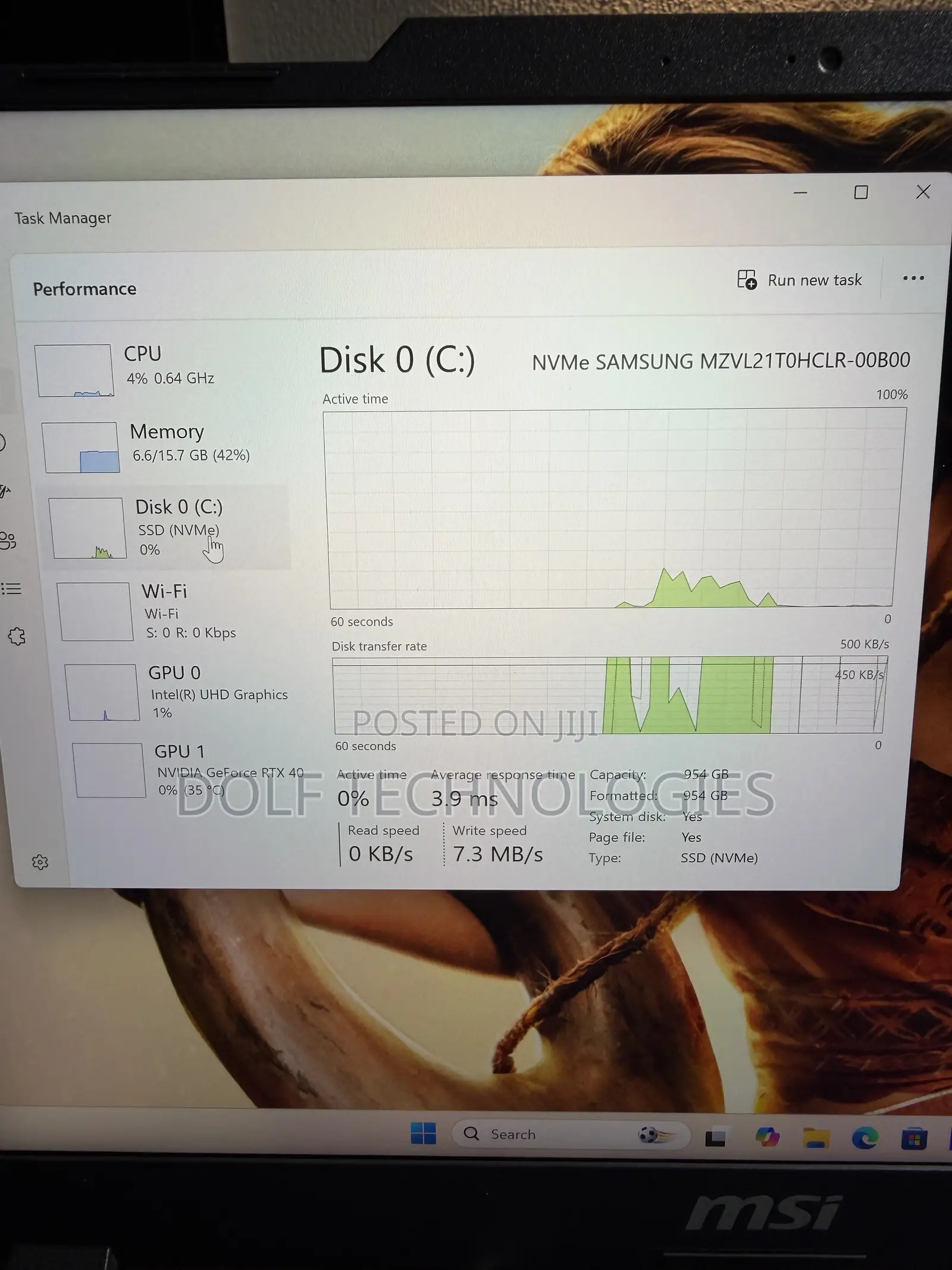 Laptop MSI Modern 14 16GB Intel Core i7 SSD 1T