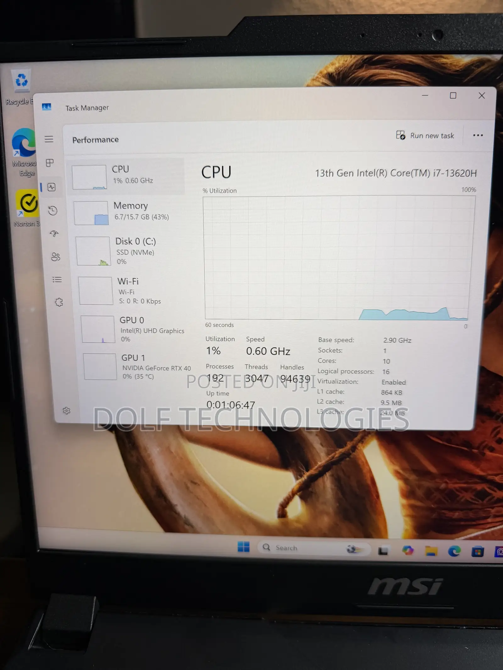 Laptop MSI Modern 14 16GB Intel Core i7 SSD 1T