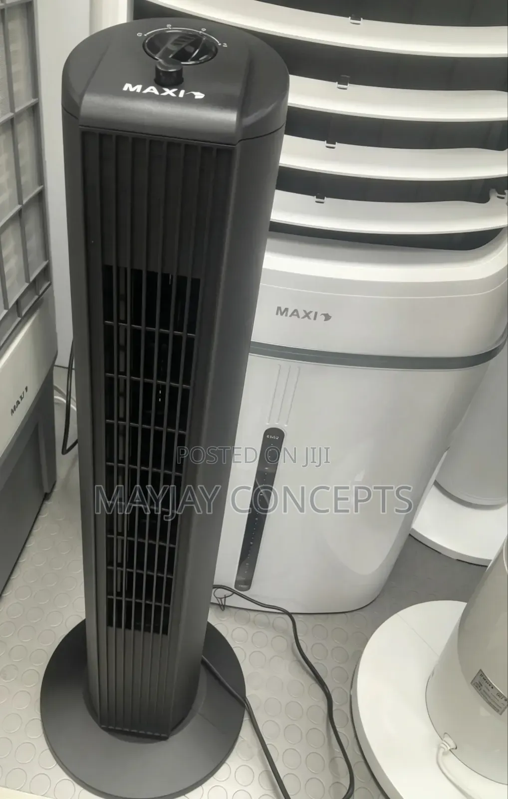 Maxi 35w 28" Tower Fan Quiet Energy Saving Home Office Cooler