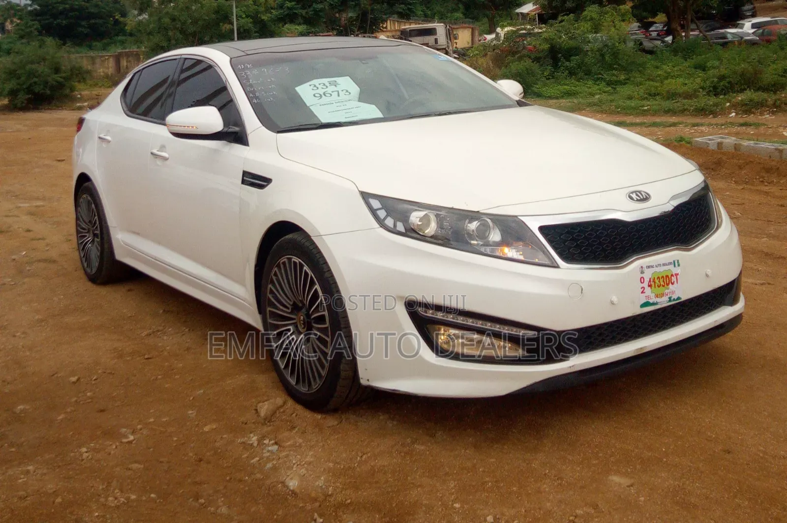 Kia K5 2013 White