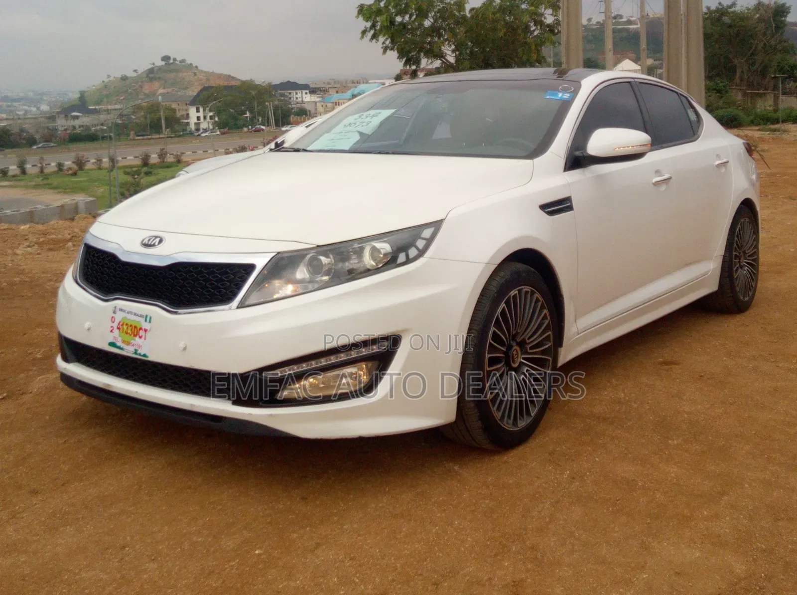 Kia K5 2013 White