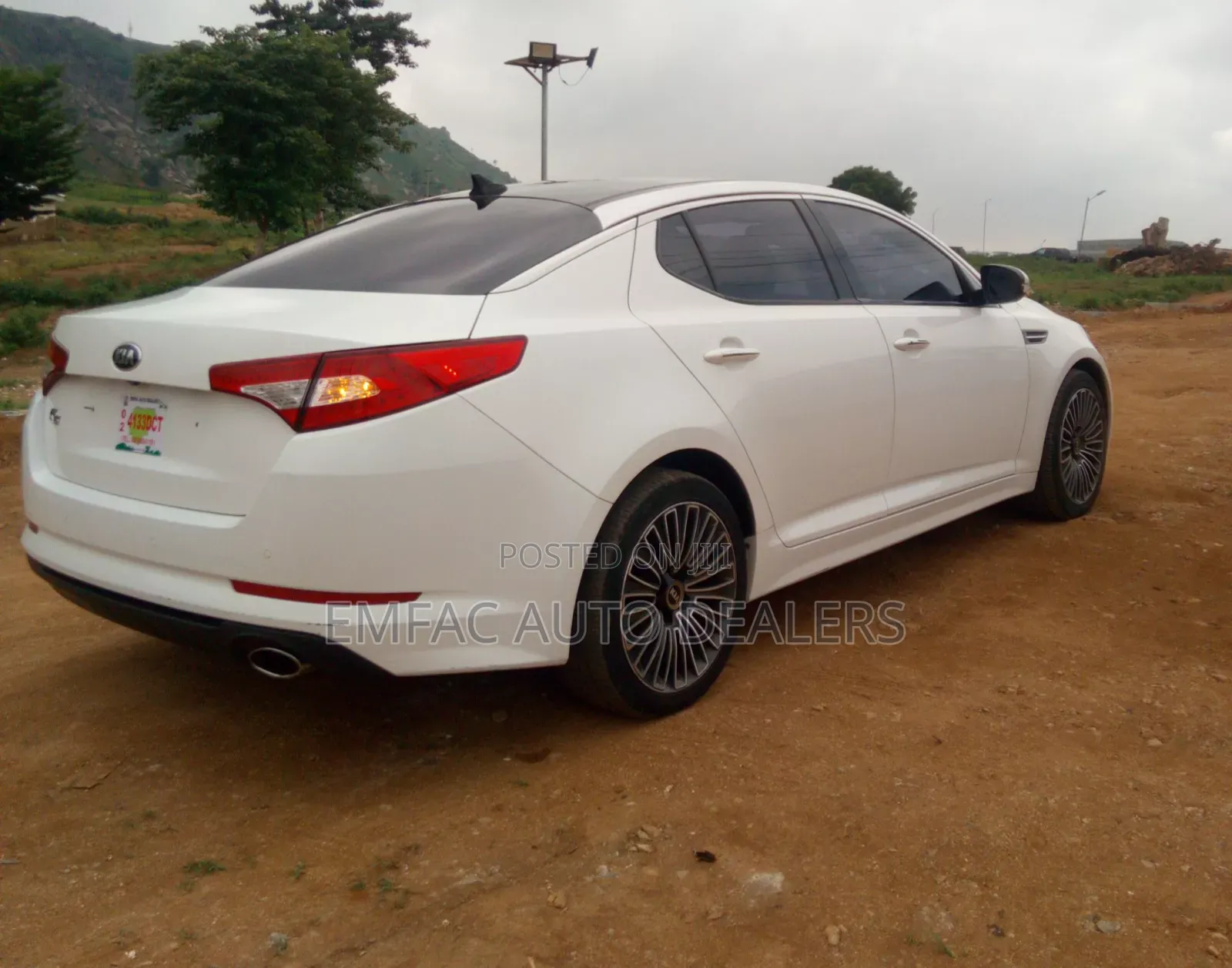 Kia K5 2013 White
