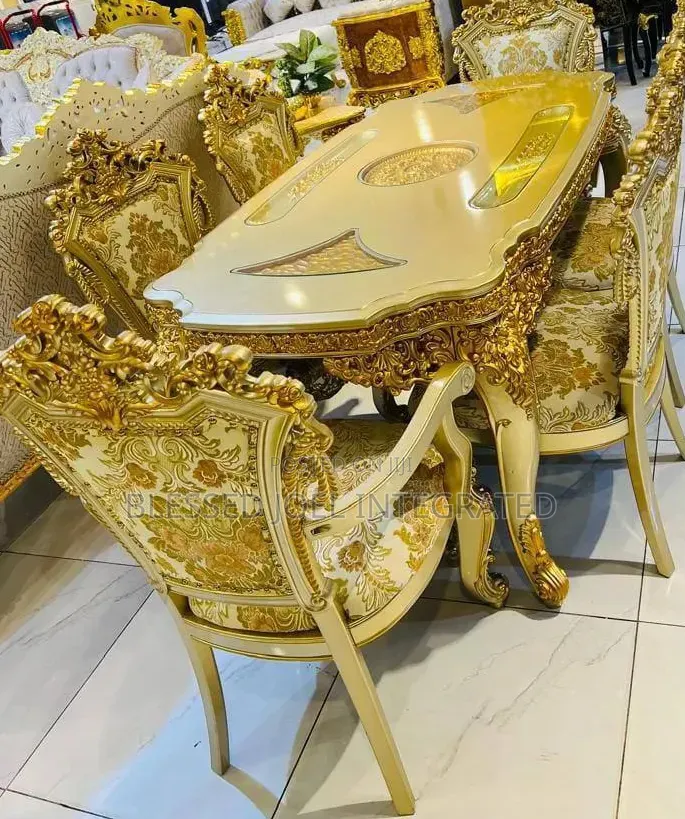 Royal Dining Table With 6 Chairs