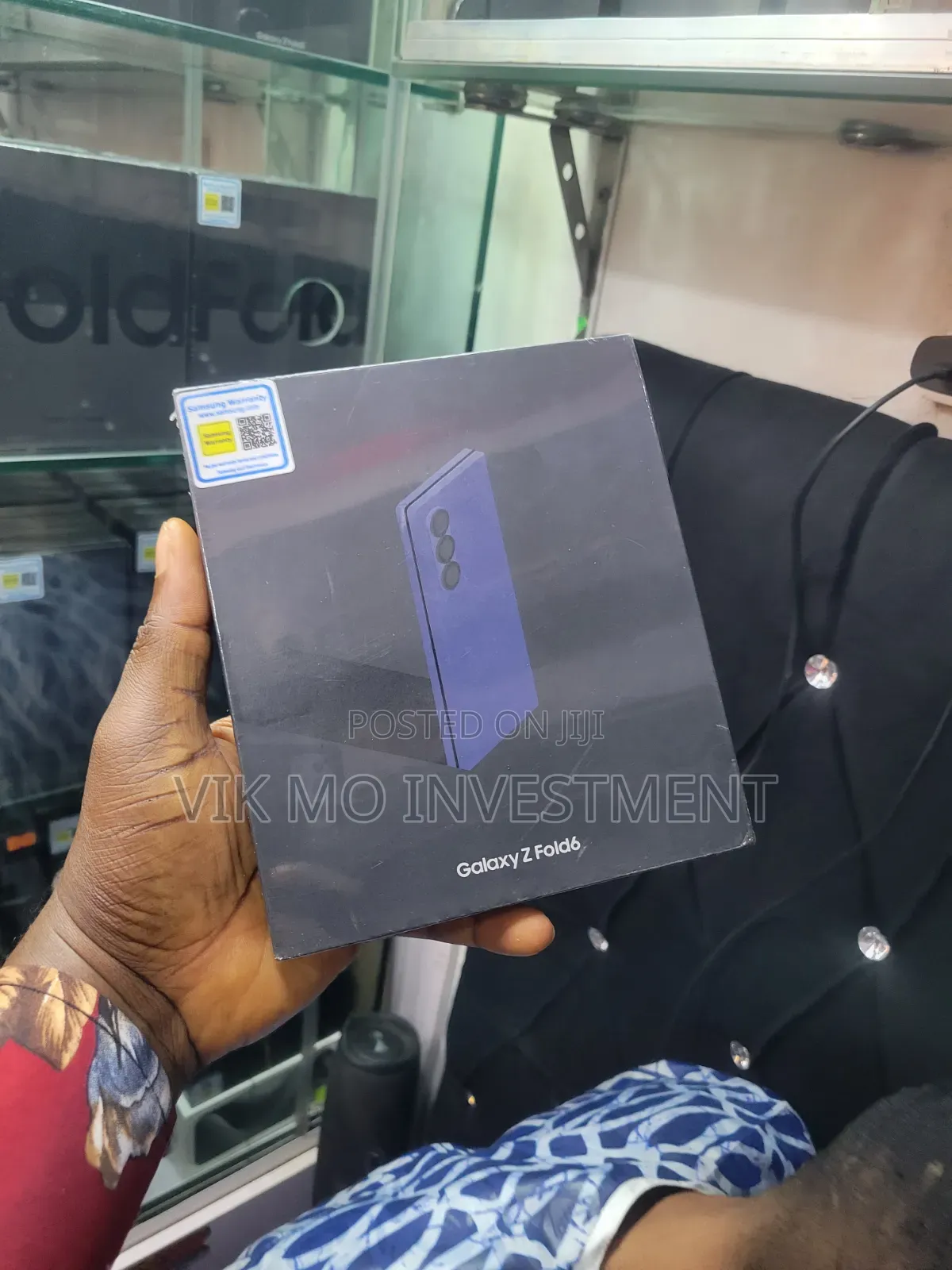 New Samsung Galaxy Z Fold6 256 GB Black