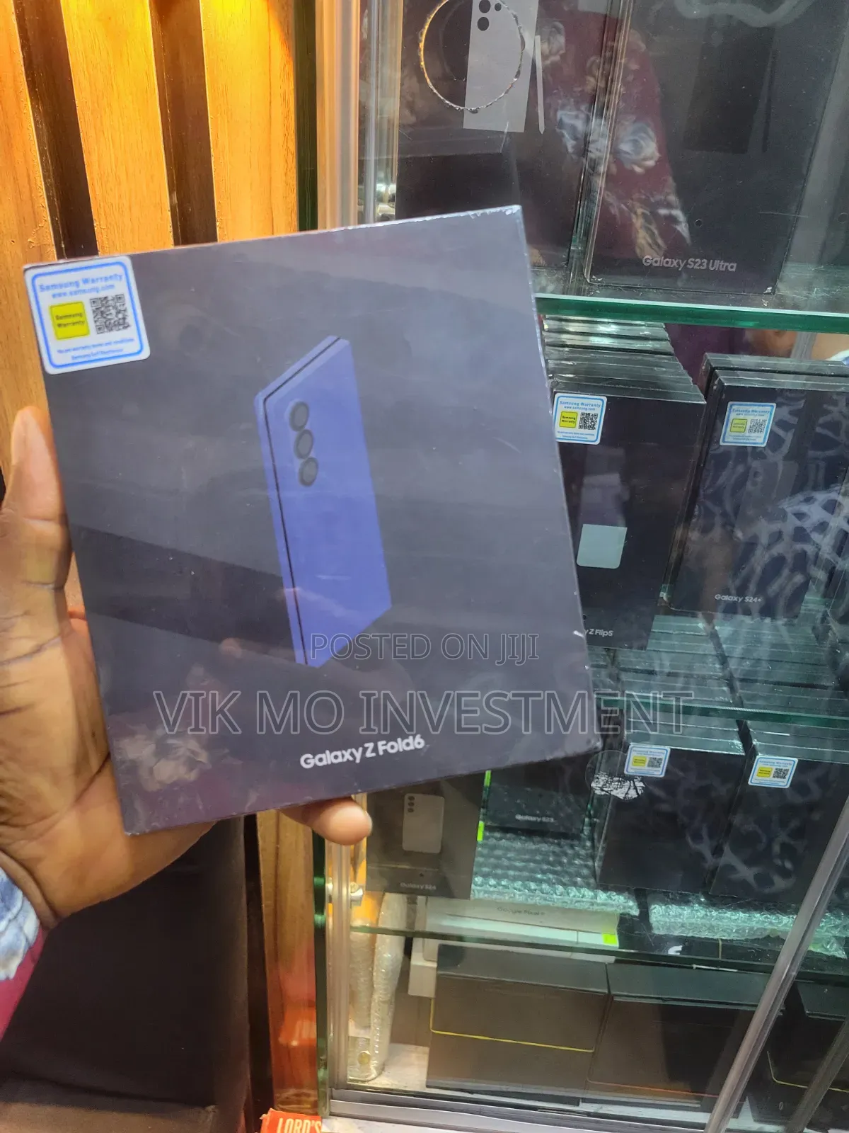 New Samsung Galaxy Z Fold6 512 GB Blue
