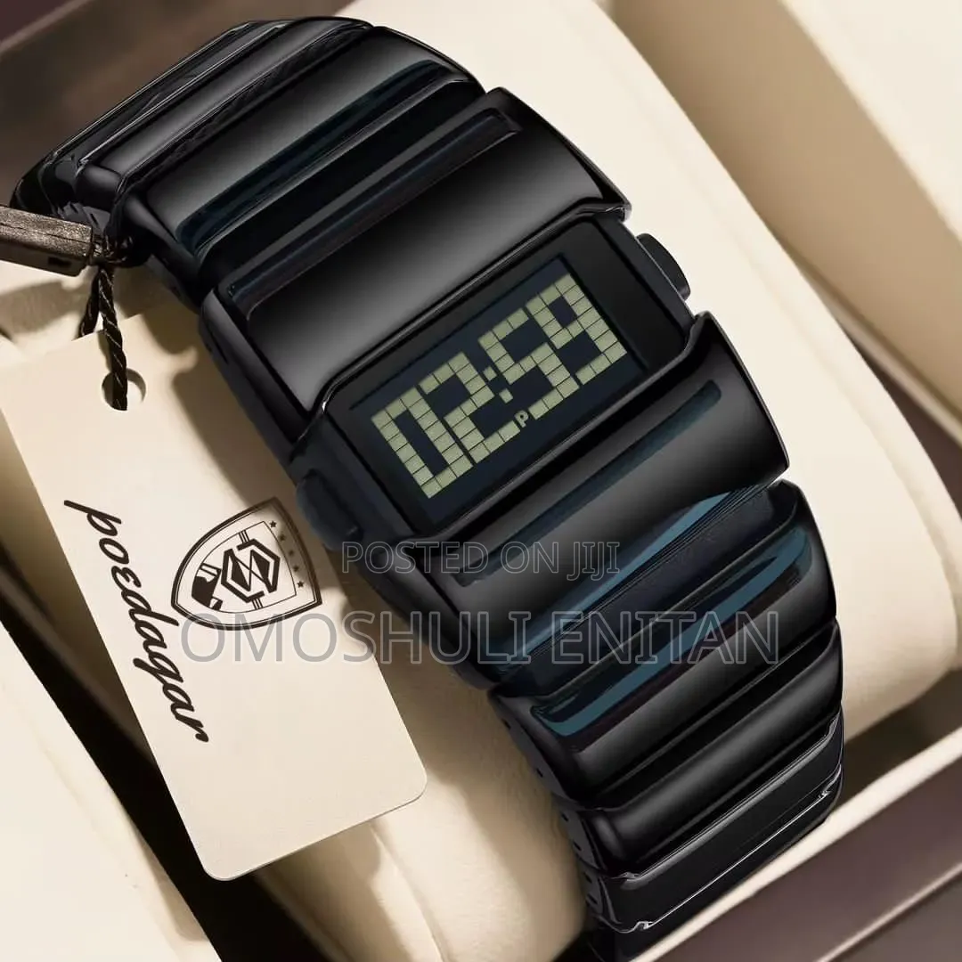 Poedagar Chain Digital Display Watch Available