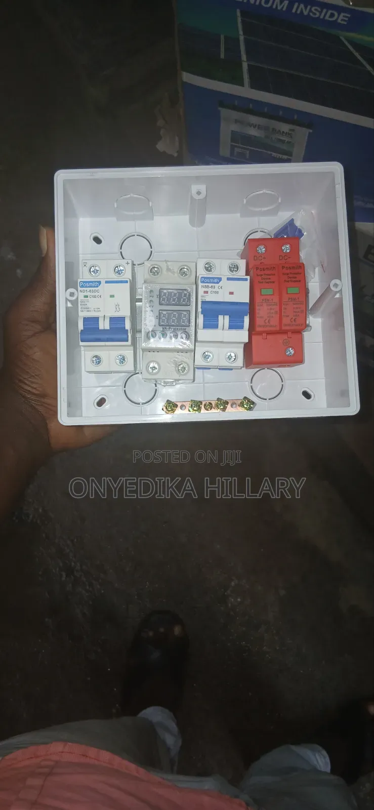 A Set of Dc Surge Ac Breaker Voltage Protector