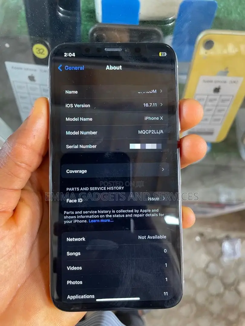 Apple iPhone X 64 GB White