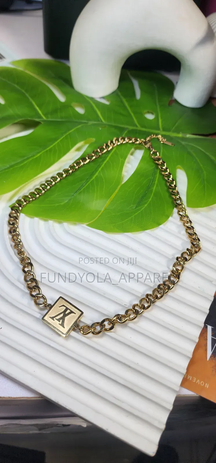 Luxe Bold Curb Necklace
