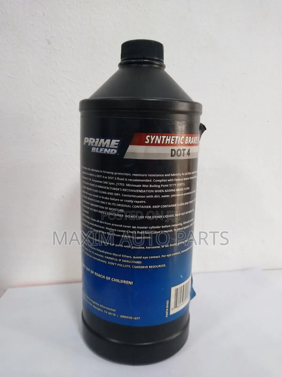 Prime Blend Brake Fluid Dot 4 - 32fl.Oz (946ml)