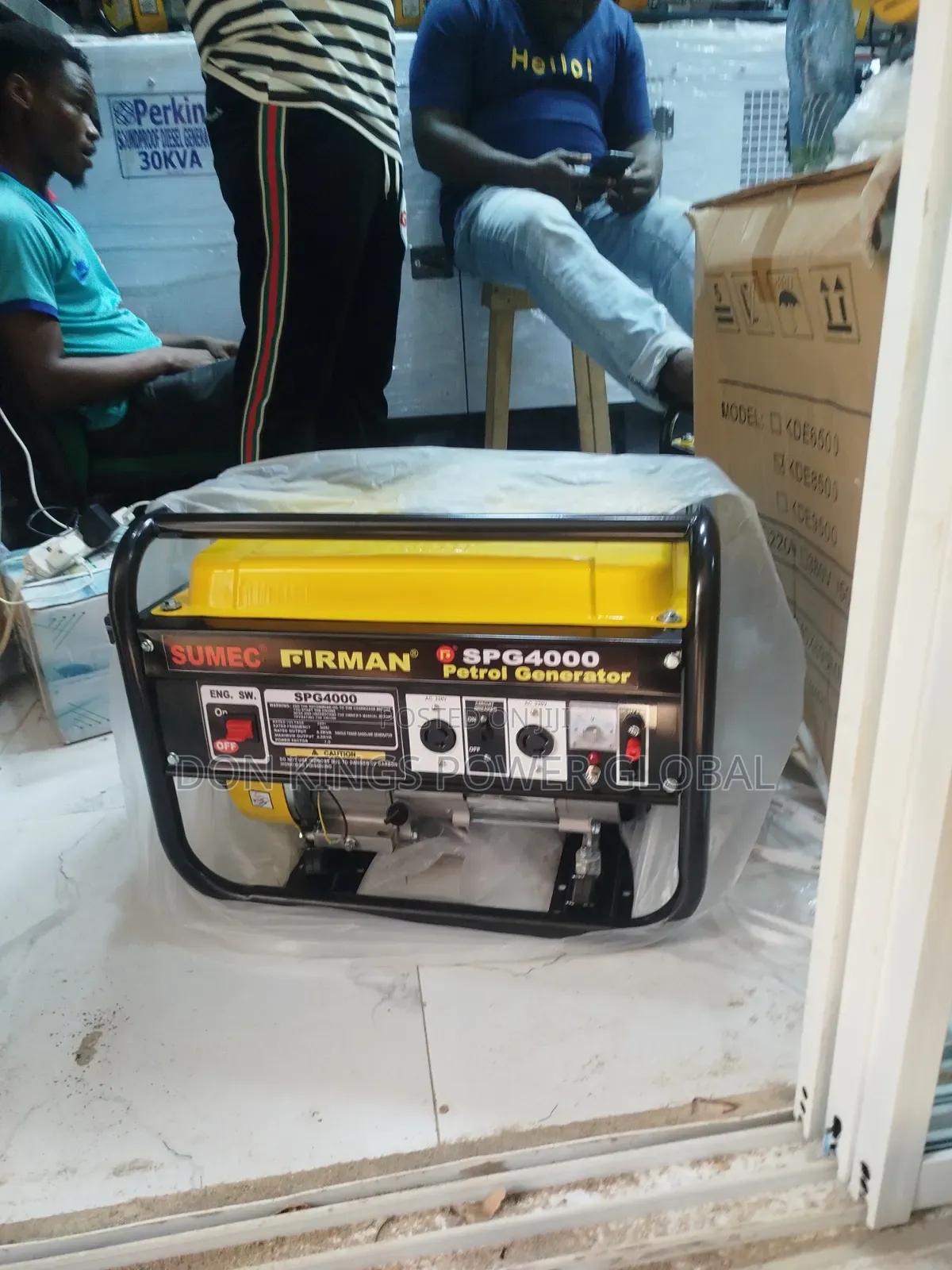 Sumec Firman Spg4000 4.5kva 100% Copper Coil Generator