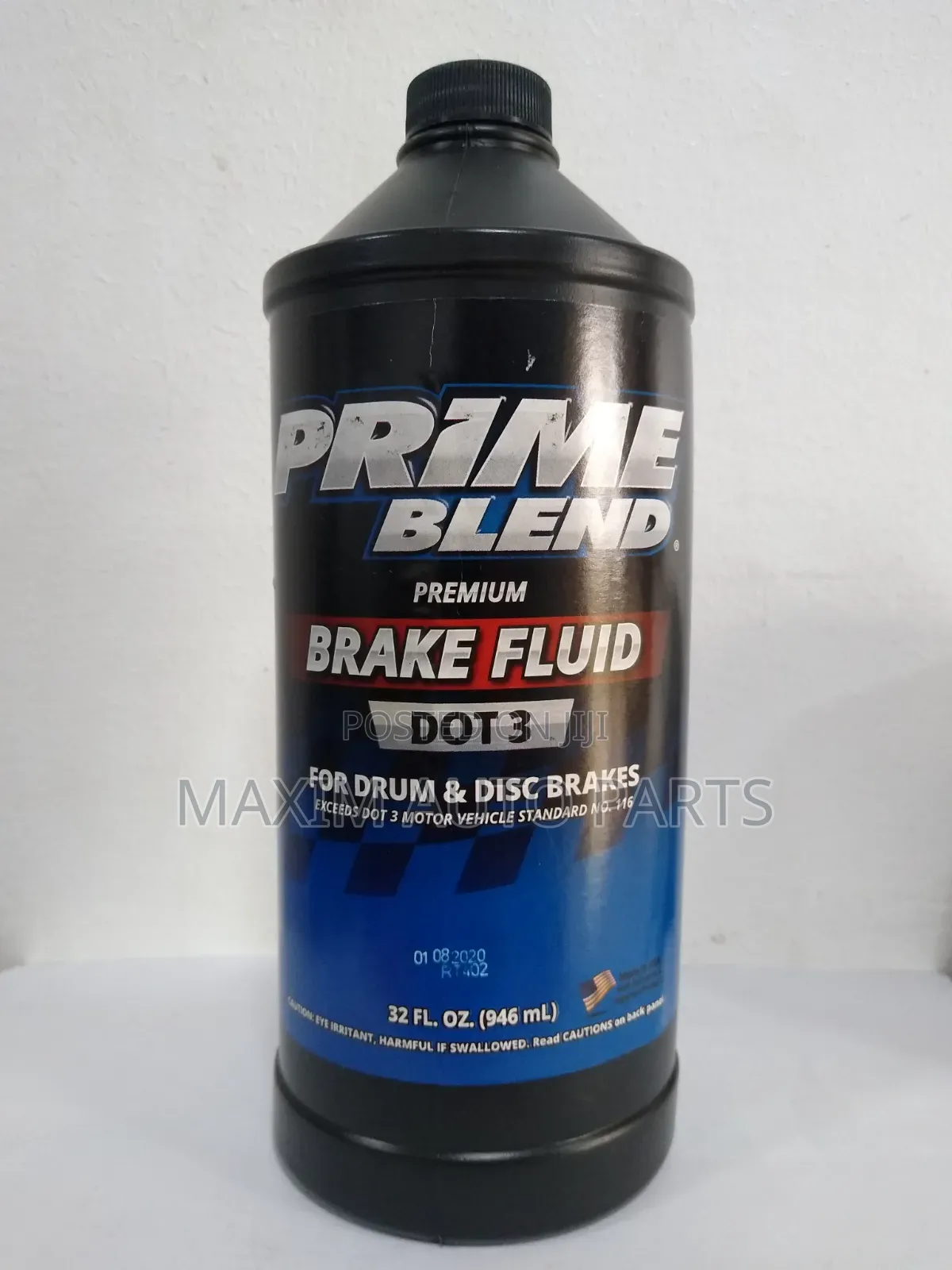 Prime Blend Premium Dot 3 Brake Fluid 32fl.Oz(946ml)