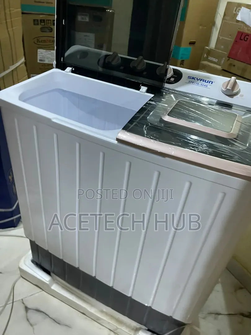 Say Goodbye to Laundry Stress- Skyrun 11kg Twin Tub Washing Machine