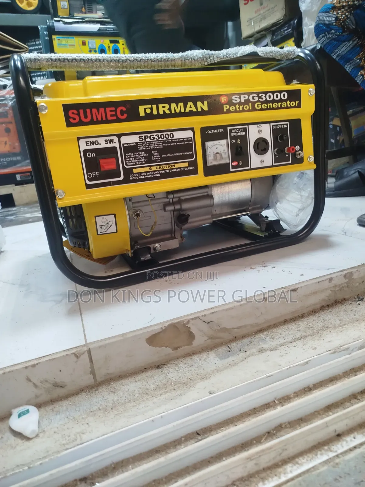 Sumec Firman Spg3000 3.5kva Fuel-Efficient Petrol Generator