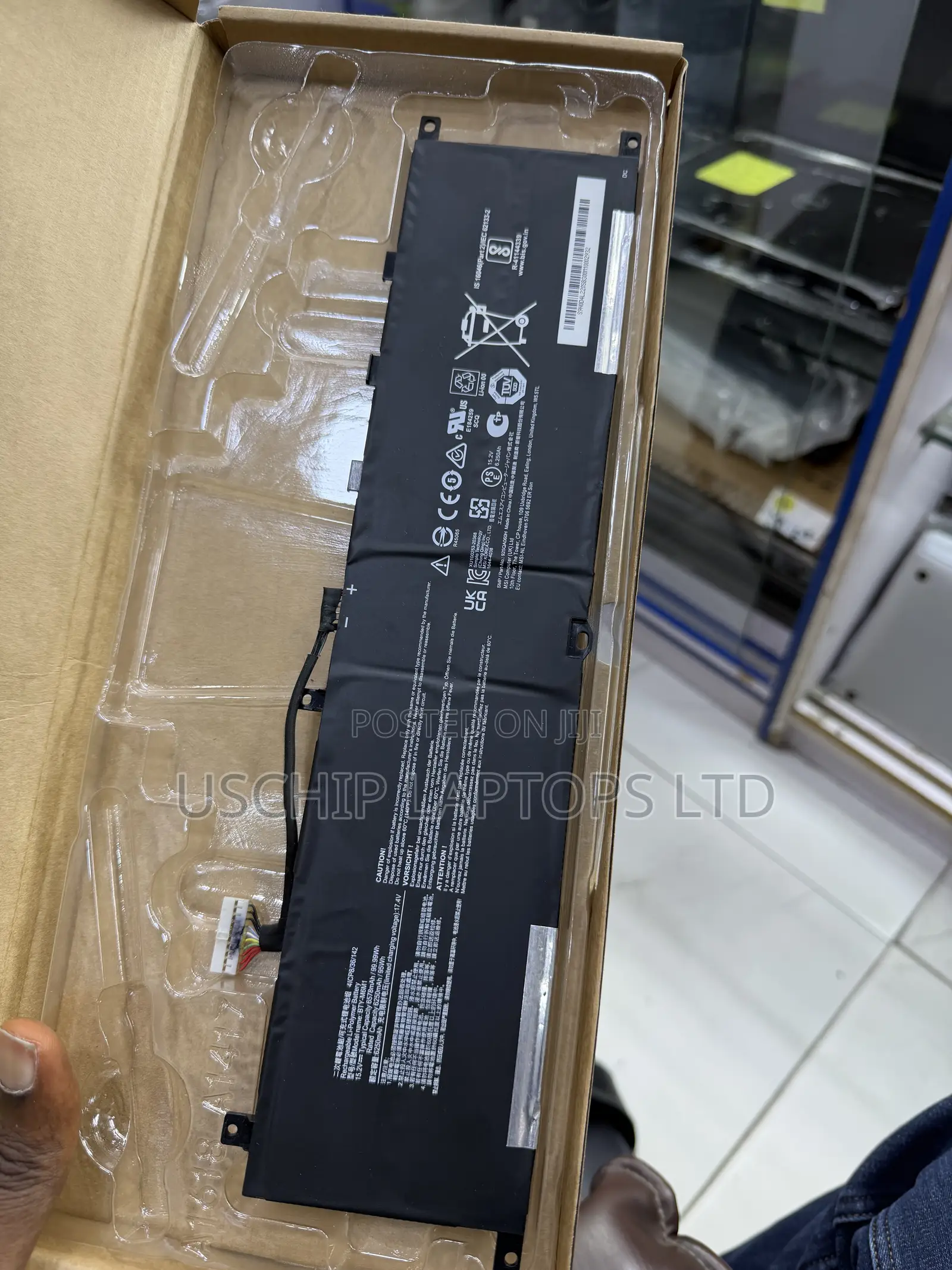 Msi Stealth Gs77 Battery