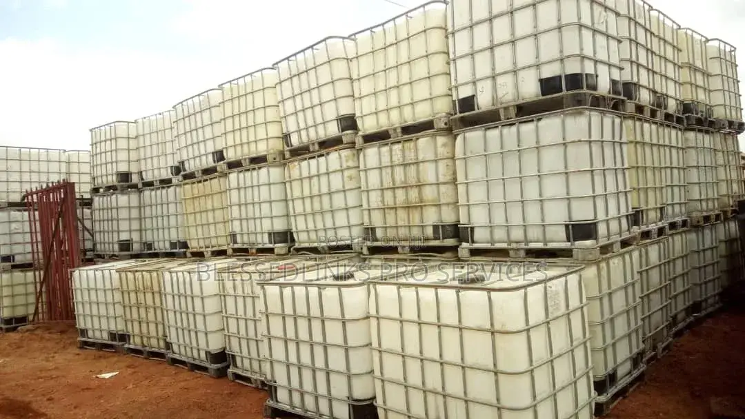 White Ibc Fish Tank