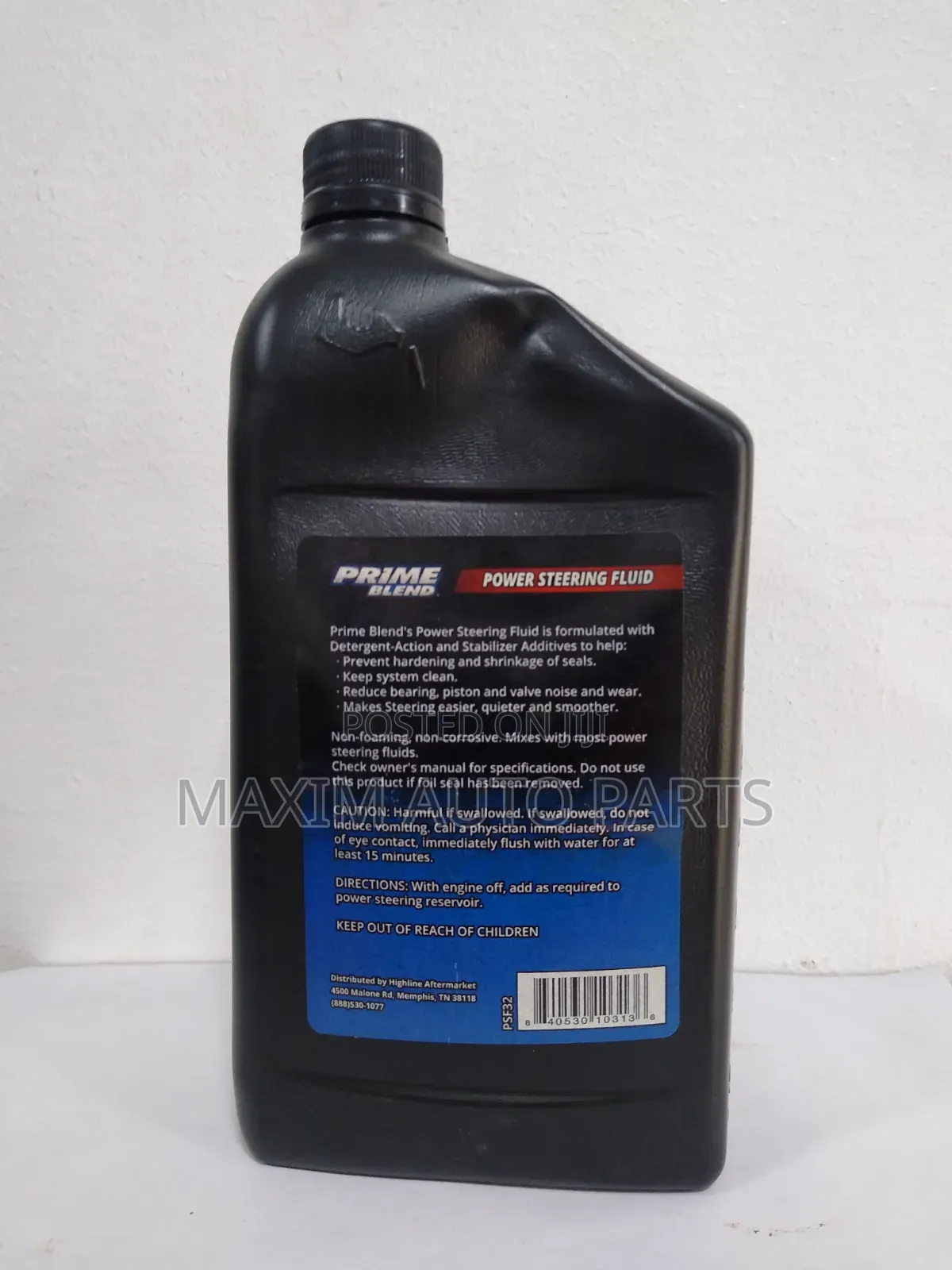 Prime Guard Power Steering Fluid -32fl Oz
