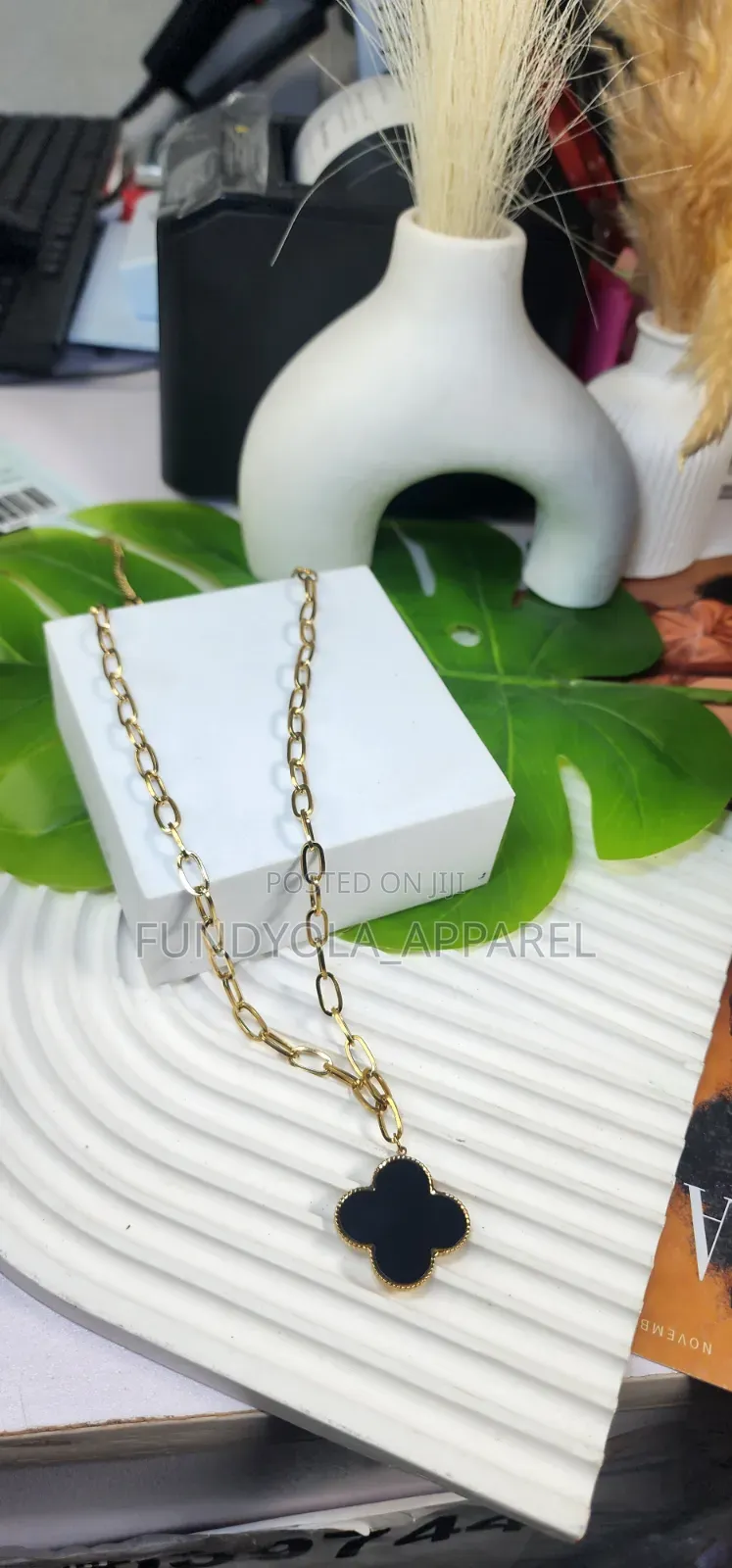 Charmed Onyx Necklace