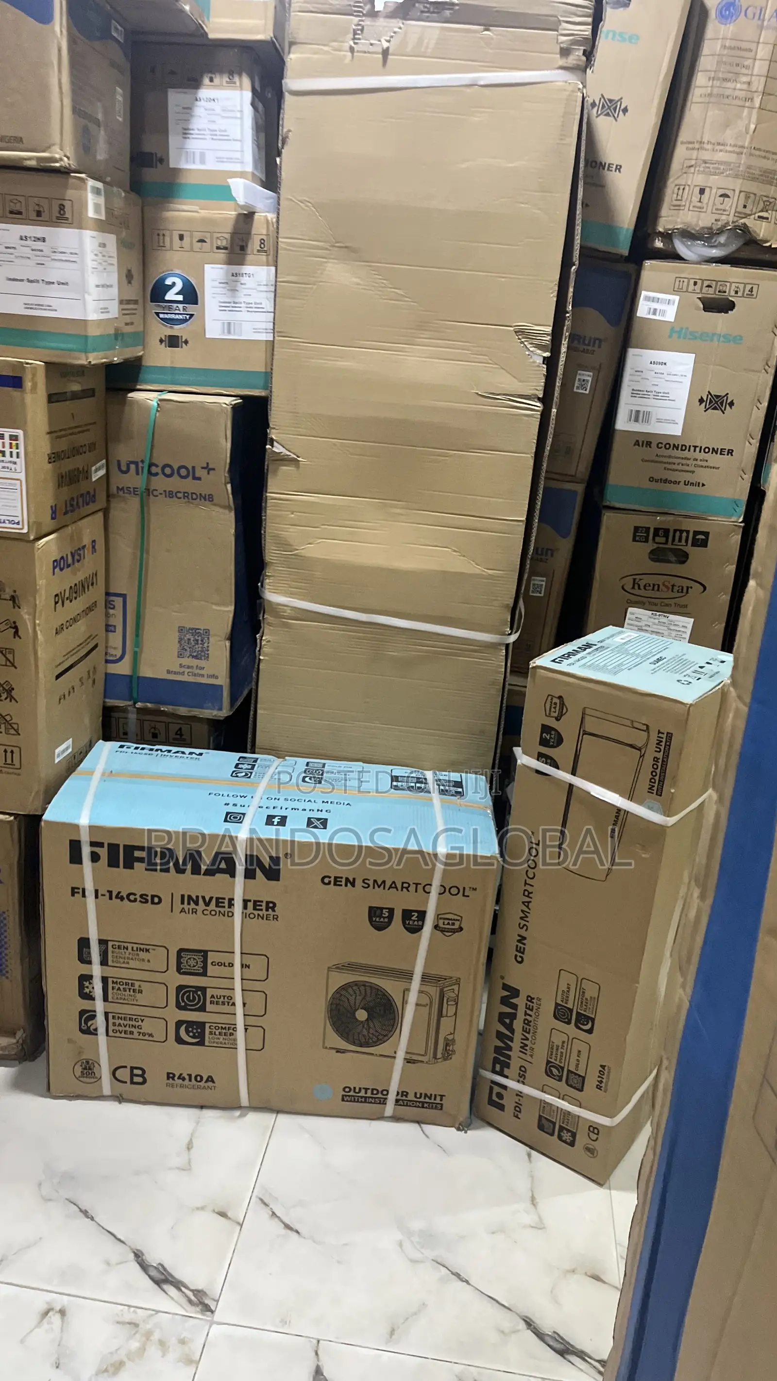 Firman 1.6hp Inverter Ac Fdi-14gsd–Energy Saving Split Air Conditioner