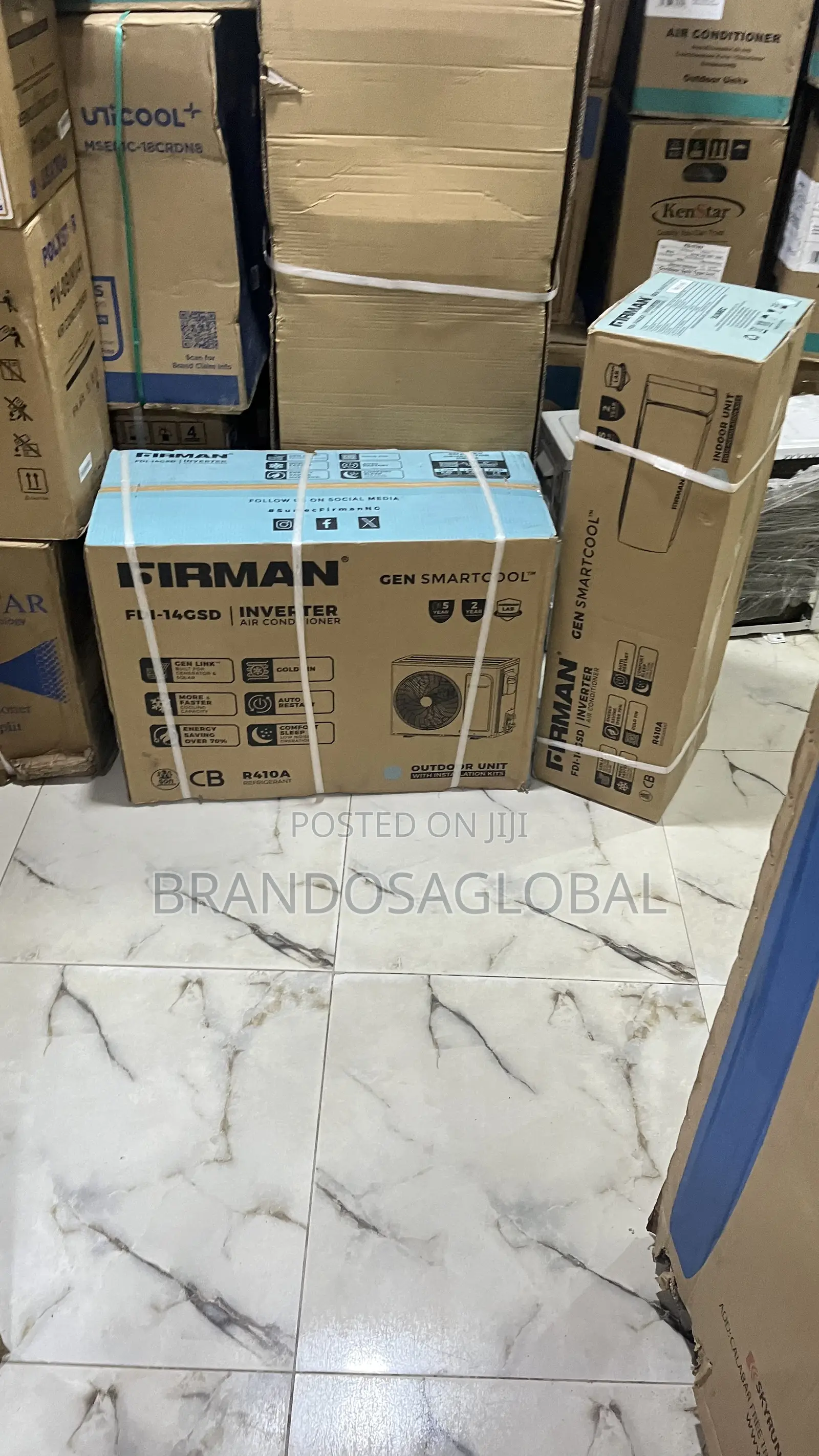 Firman 1.6hp Inverter Ac Fdi-14gsd–Energy Saving Split Air Conditioner
