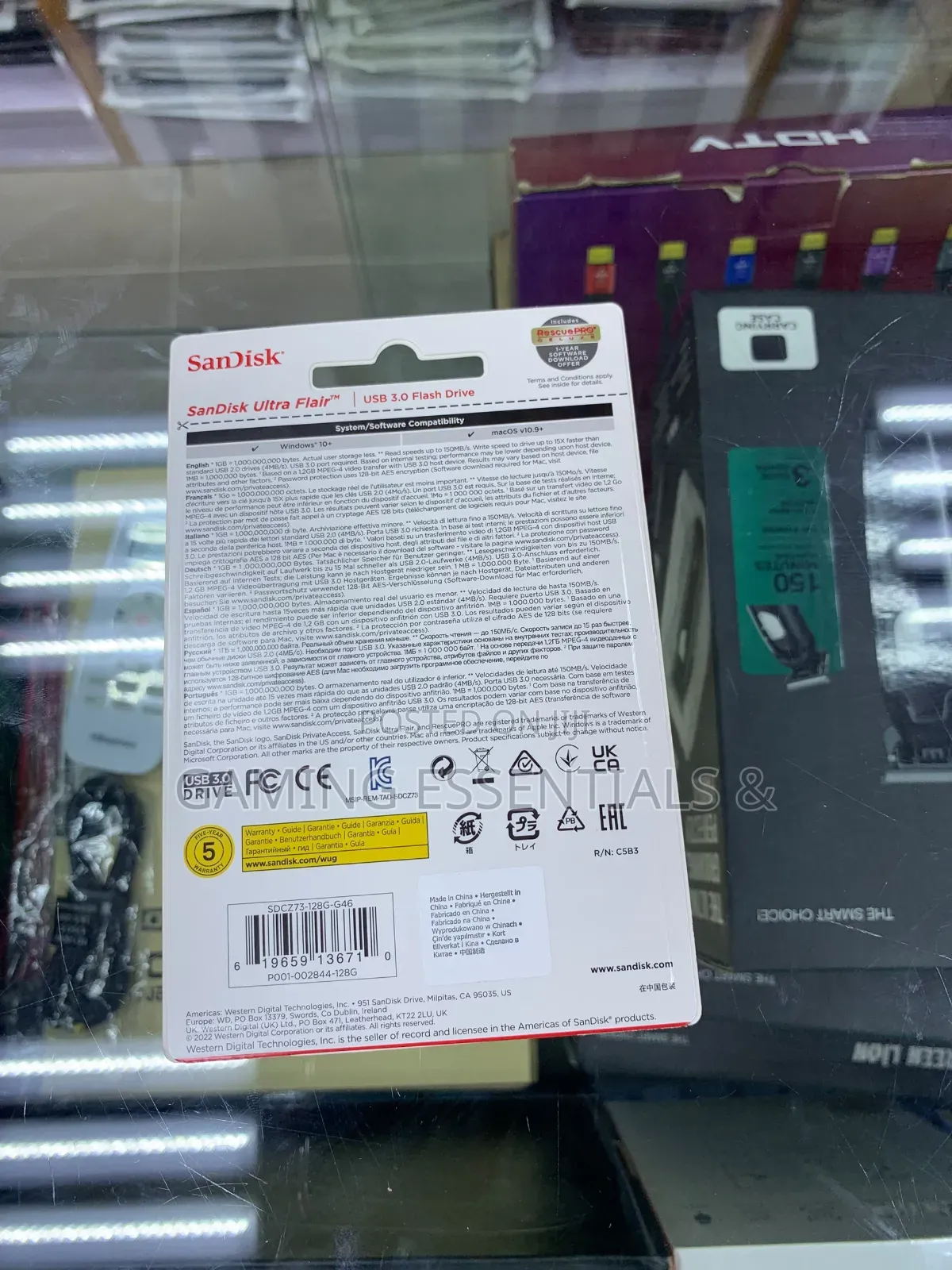 Sandisk Usb 3.0 128gb Flash Drive