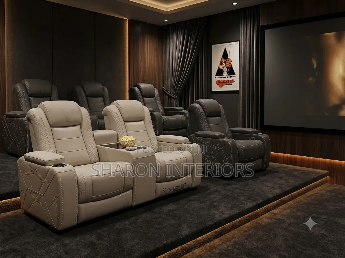 2 Seater Reclining Chair With Massage