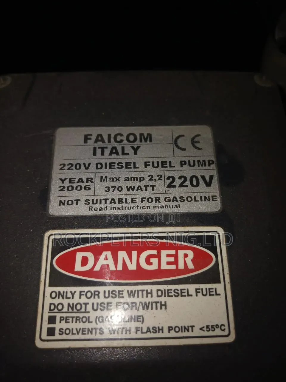 Faicom Diesel Transfer Pump ( Meter)