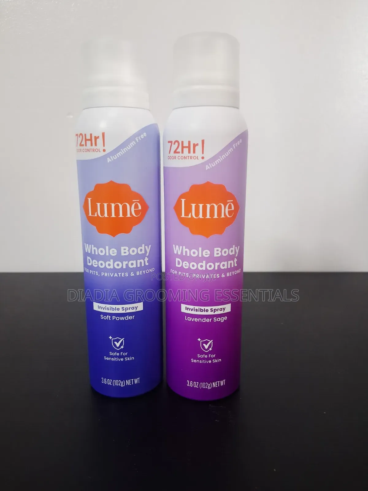 Lume Whole Body Deodorant Invisible Spray