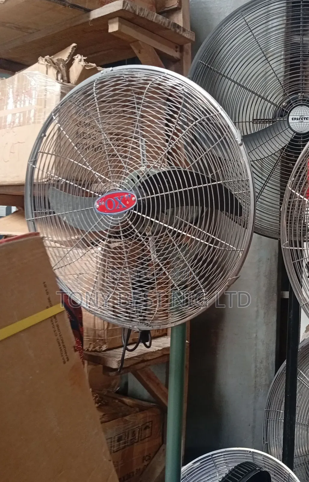 Ox Industrial Standing Fan 20inches
