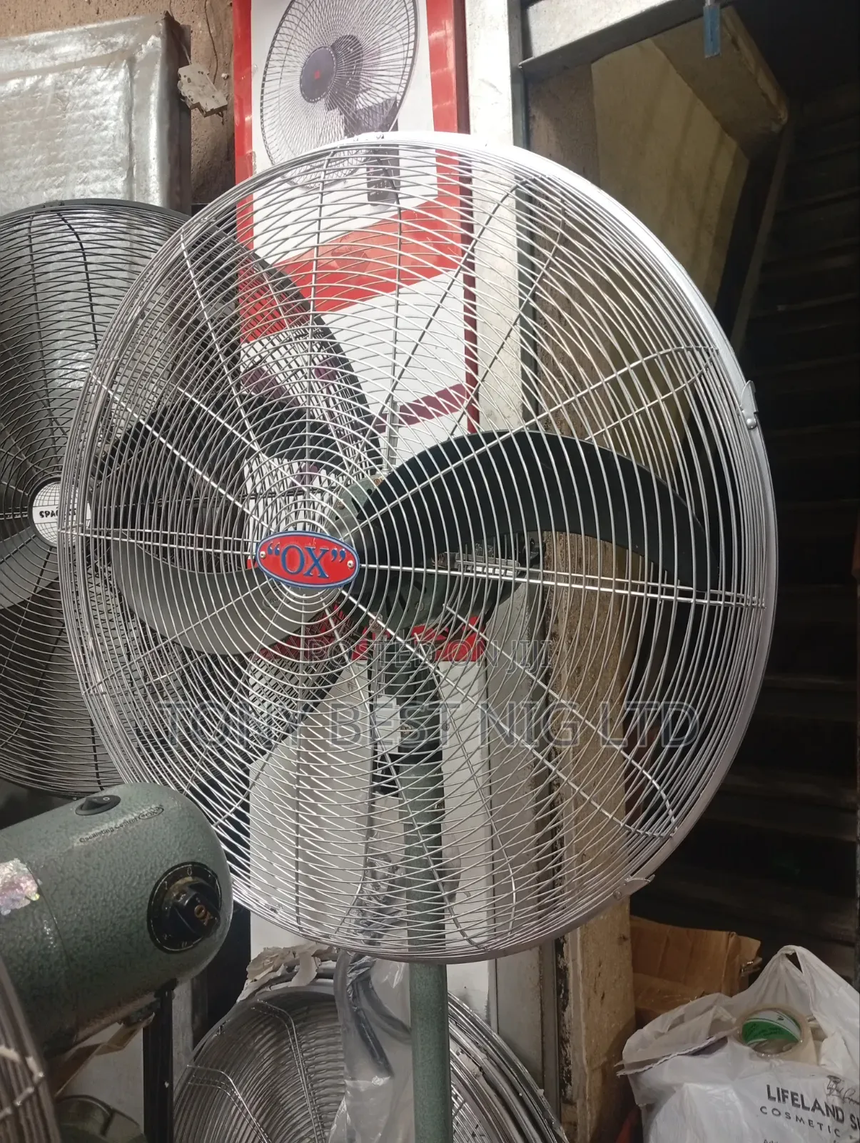 Ox Industrial Standing Fan 26inches