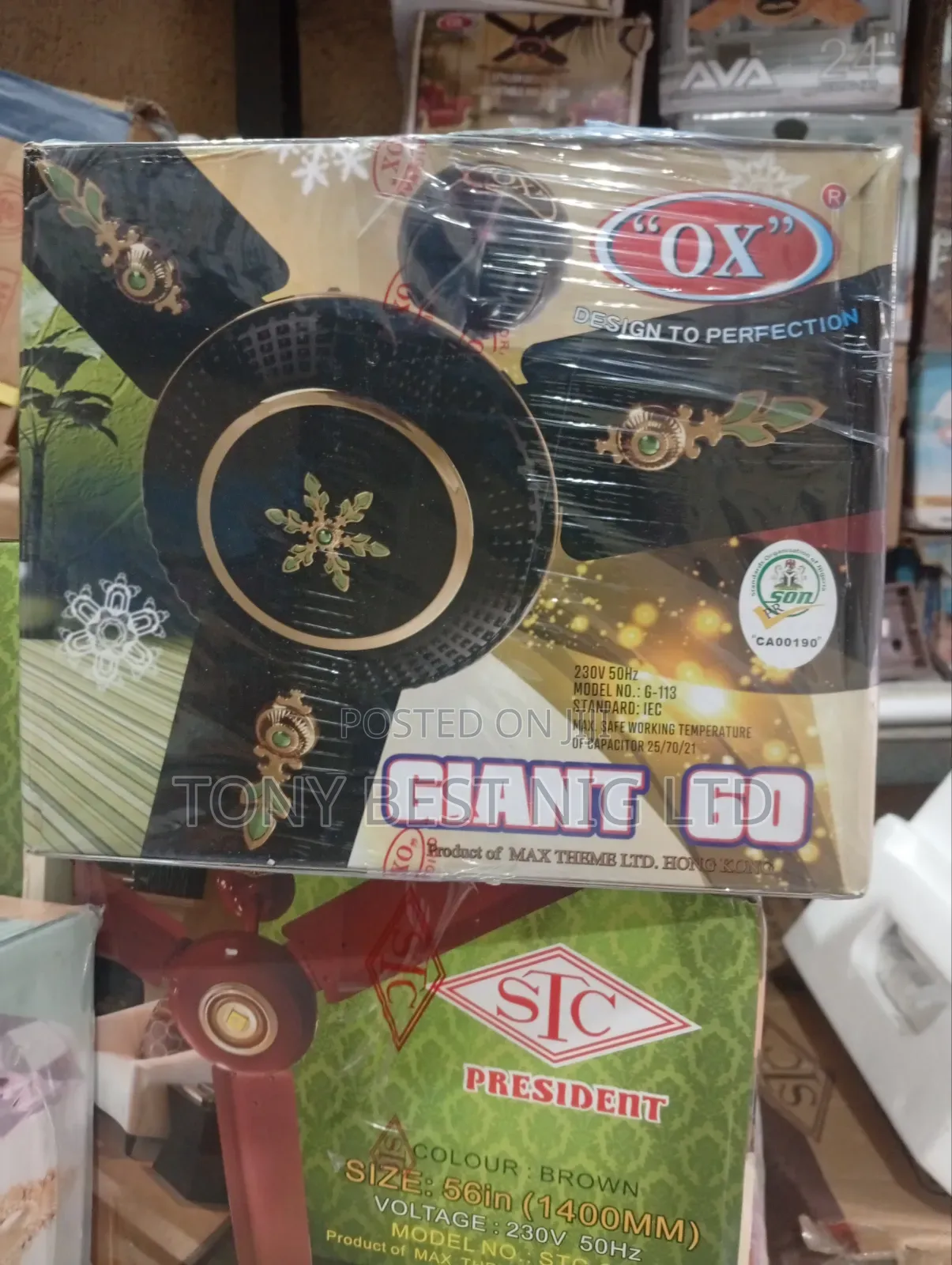 Ox Giant 60 Ceiling Fan