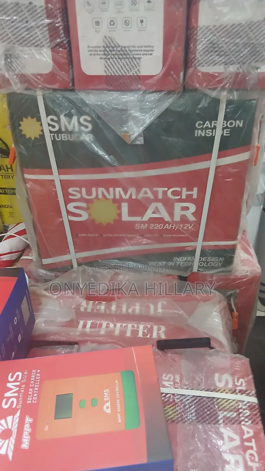 SMS Tubular Battery 220a
