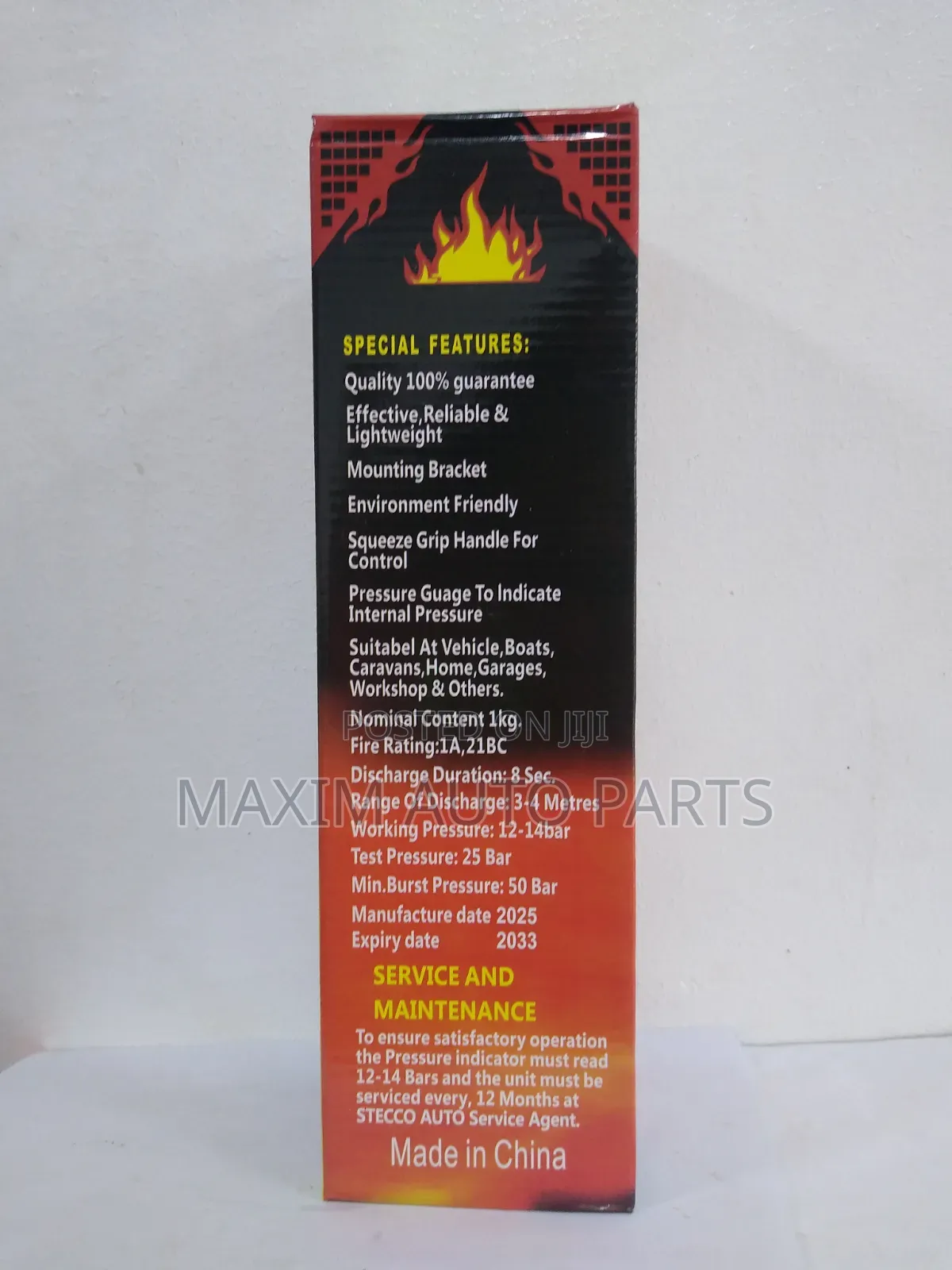 Stecco Gold Multi-Purpose Fire Extinguisher