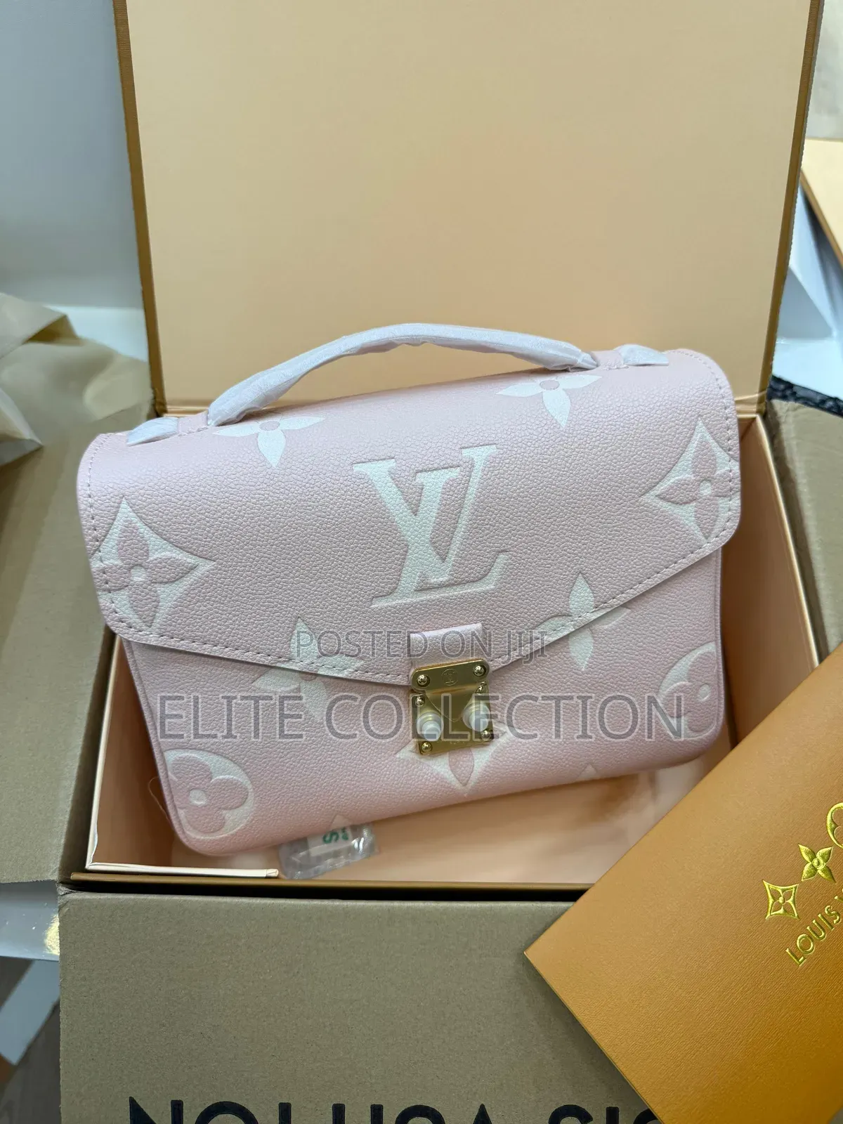 Original Louis Vuitton Pochette Purse Midi Size Authentic Packaging