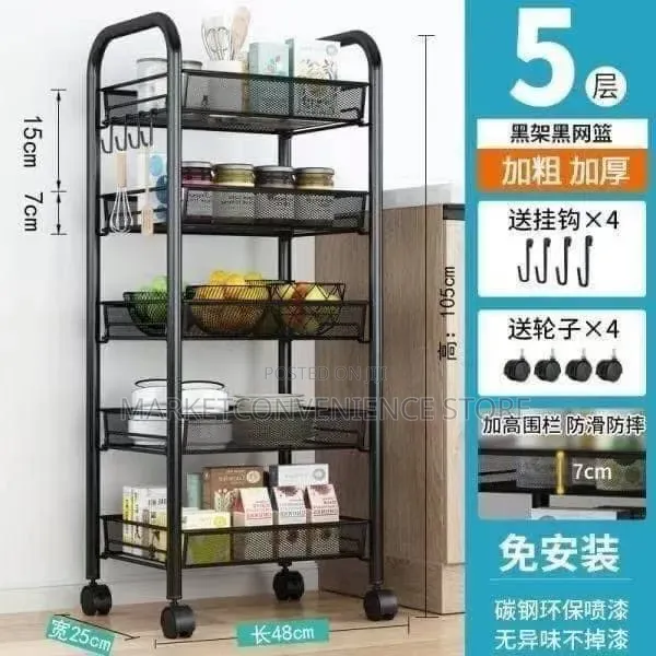 5 Tiers Kitchen Storage