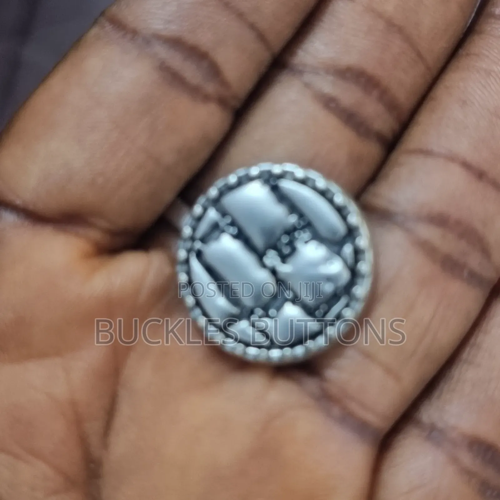 Silver Metal Buttons