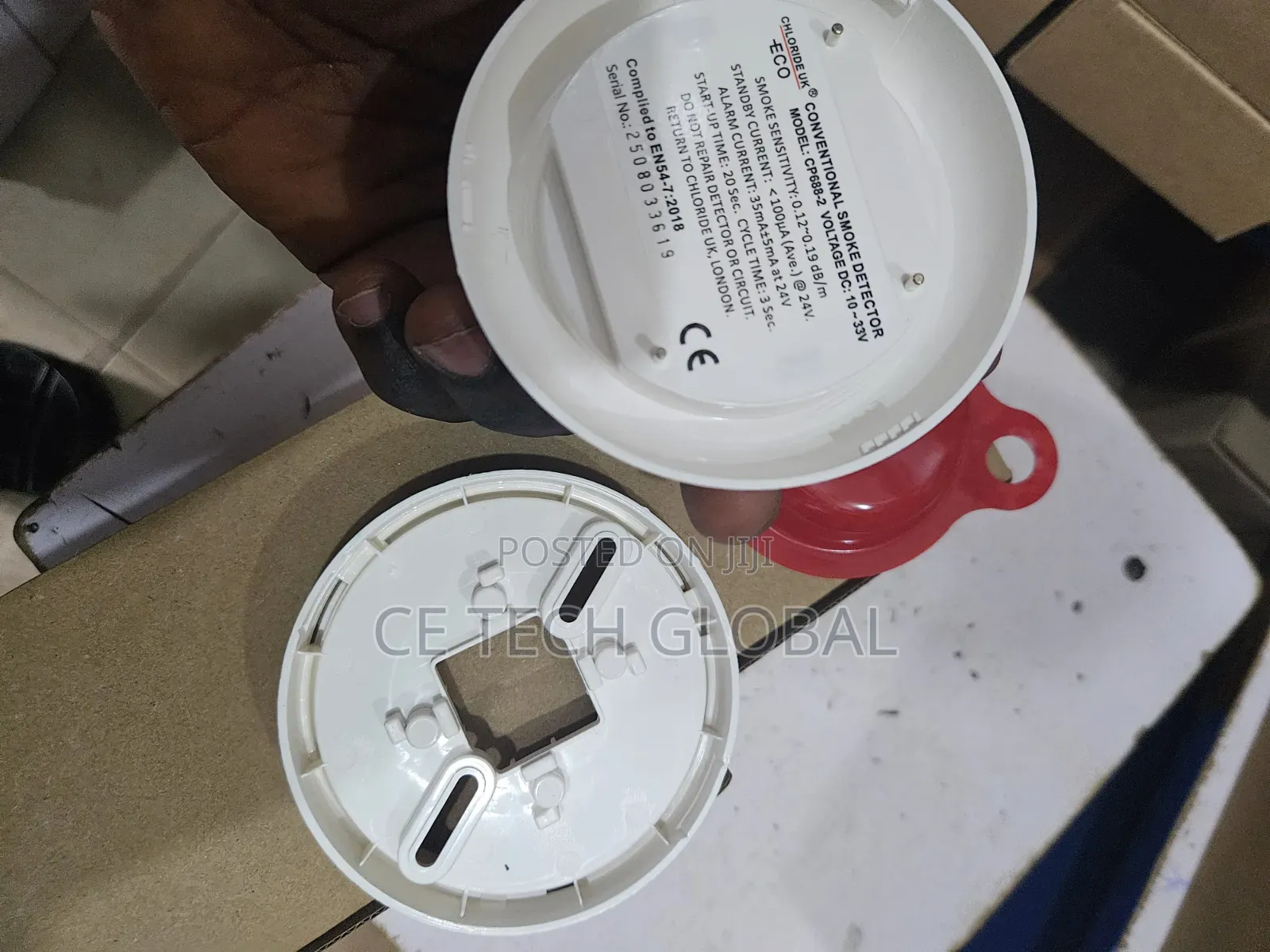 Smoke Detector - Fire Alarm - Chloride Uk Eco