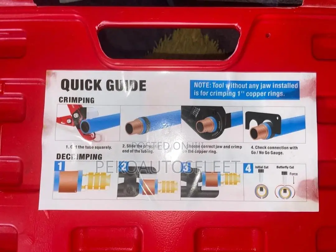 Crimping Tool Combo (Pex Pipe Crimping Tool Kit