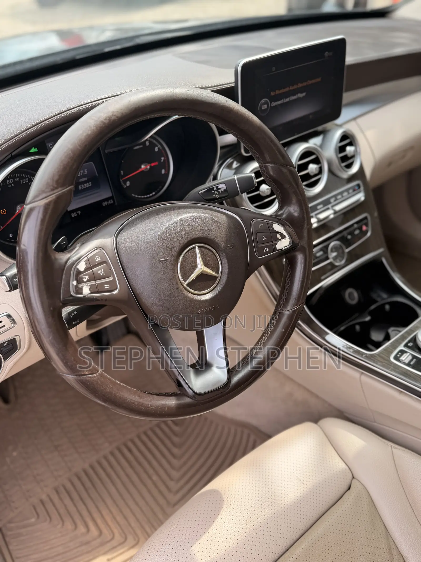 Mercedes-Benz C300 2015 Black