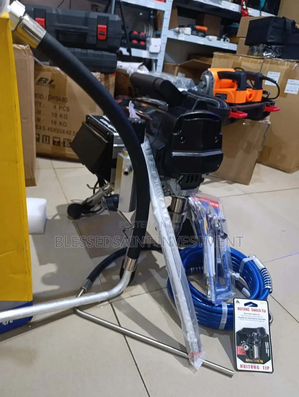 High Pressure Airless Paint Spraying Machine 2200w