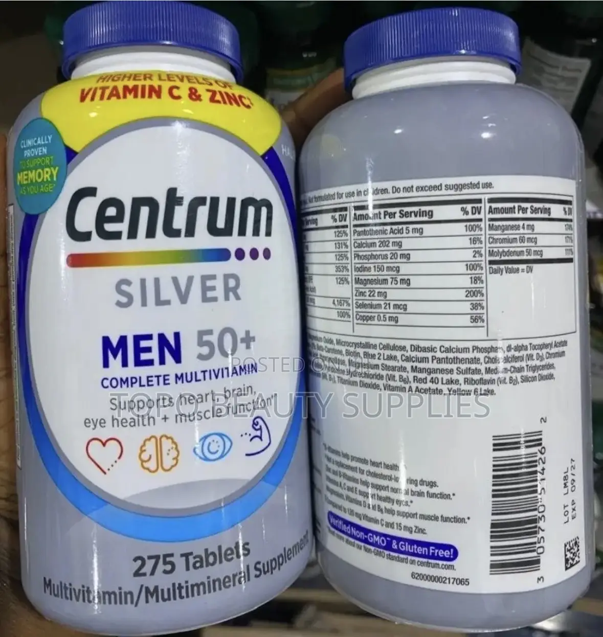 Centrum Silver (Men, Women and Adults Over 50+)