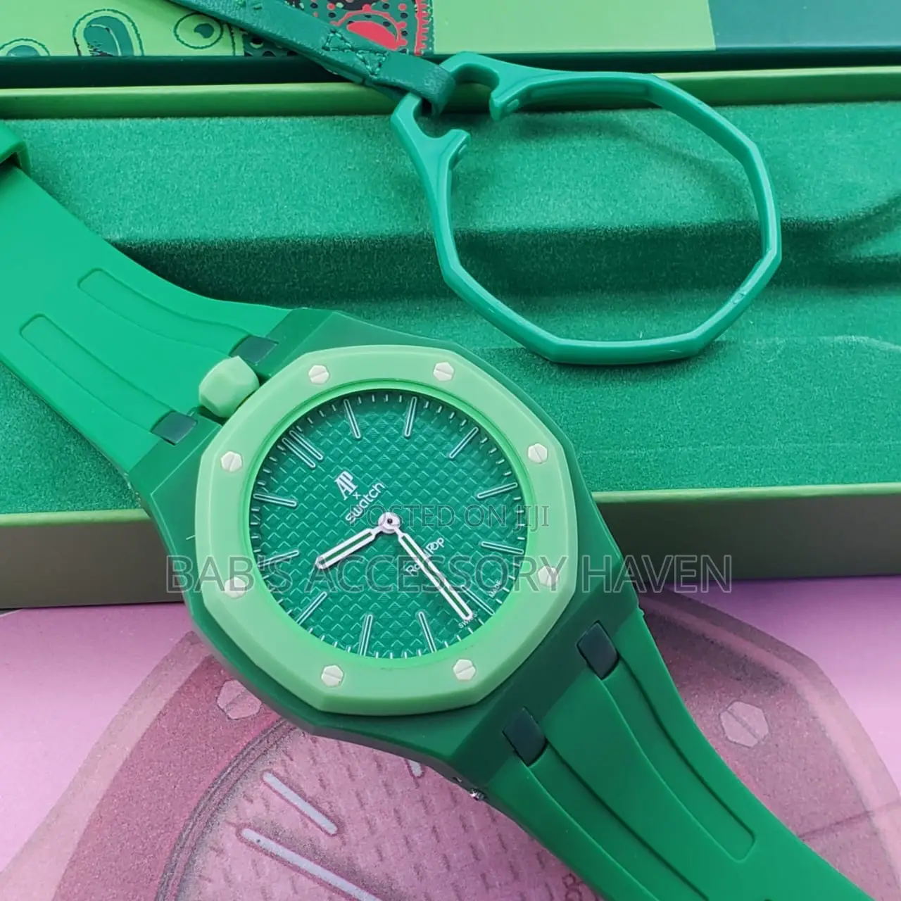 Audemars Piguet ×Swatch Unisex Rubber Strap Automatic